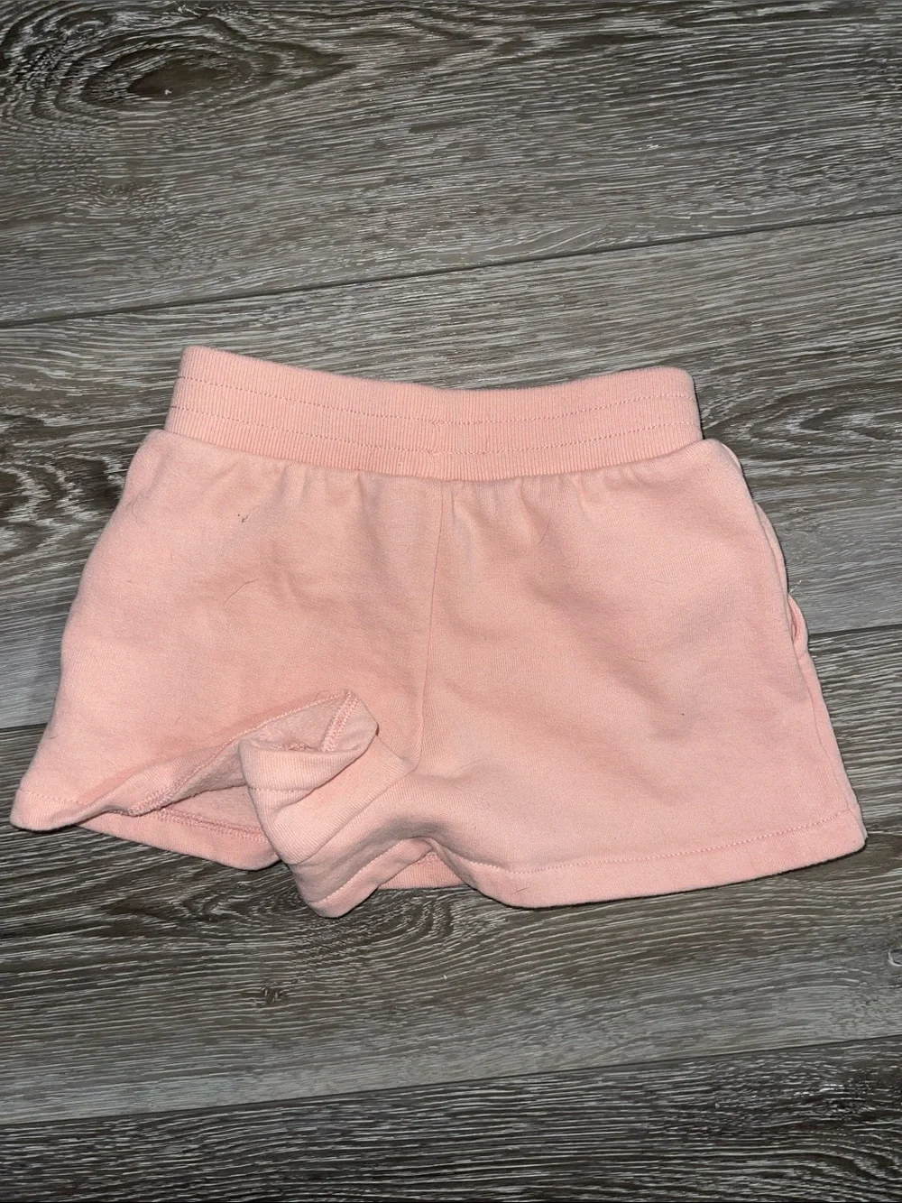 Ralph Lauren Peach-Pink Girls' Athletic Cotton Shorts